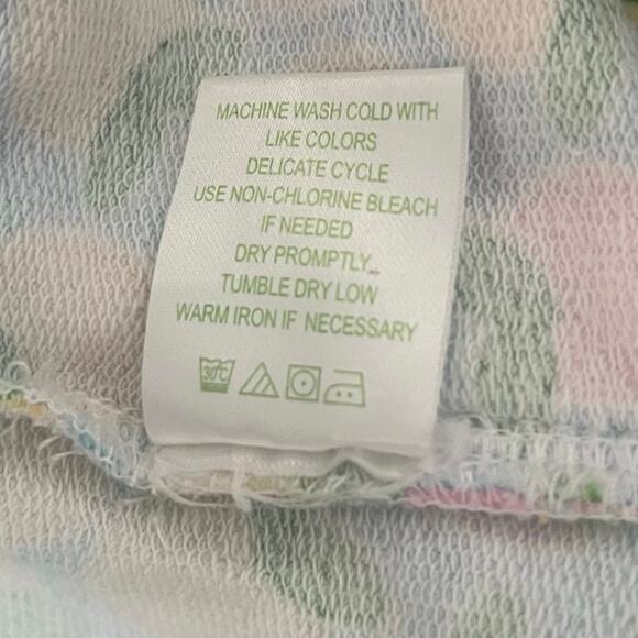 Lilly Pulitzer, Toddler Girls Zip Hoodie Jacket, Citrus Print & Light Blue, 2T - Picture 8 of 15